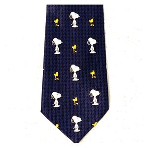 Peanuts Snoopy Dog and Woodstock Men’s tie